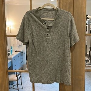 Men’s grey JCrew mercantile shirt size large